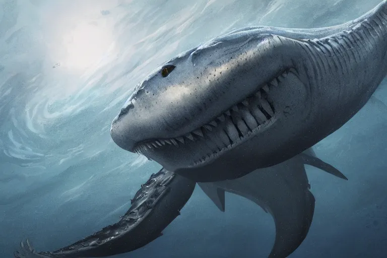 a hyper detailed 3 d render of a leviathan shark | Stable Diffusion ...