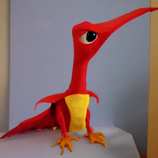 Image similar to pascal the pterodactyl