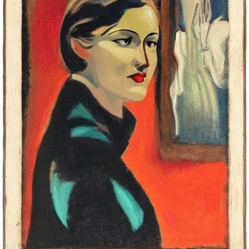 Image similar to woman, selfie, 1930