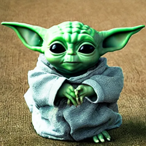 Image similar to baby yoda