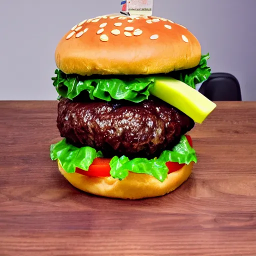 Image similar to the most perfect hamburger