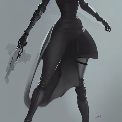 Prompt: 2B nier automata, anatomy, only two hands, highly detailed, digital painting, artstation, concept art, smooth, sharp focus, illustration, Unreal Engine 5, 8K, art by art by artgerm and greg rutkowski and edgar maxence