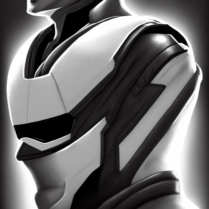 Image similar to cinematic bust portrait, captin falcon from f - zero, head and chest only, desaturated, thawan duchanee, masterpiece, trending on artstation, featured on pixiv, cinematic composition, dramatic pose, beautiful lighting, sharp, details, hyper - detailed, hd, 4 k
