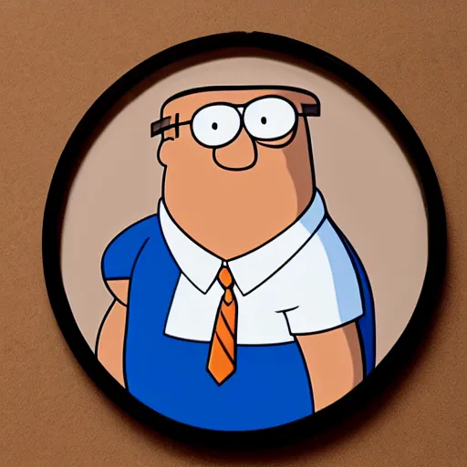 Image similar to photo of peter griffin, photorealistic,