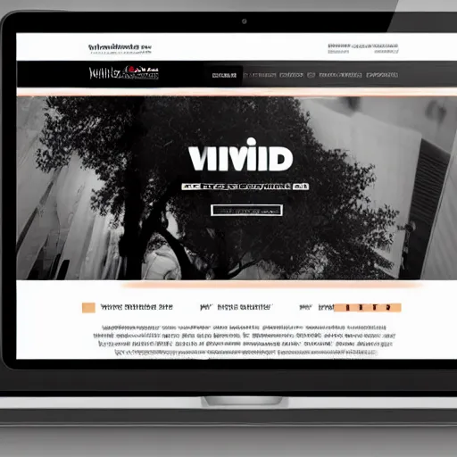 Image similar to website design vivid concept