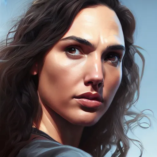 Prompt: portrait of gal gadot ,digital art,photorealistoc,art by greg rutkowski,hyperdetailed,western comic style,comic,comic style,sharp lineart,professional lighting,deviantart,artstation,trevor henderson,rossdtaws,cinematic,dramatic