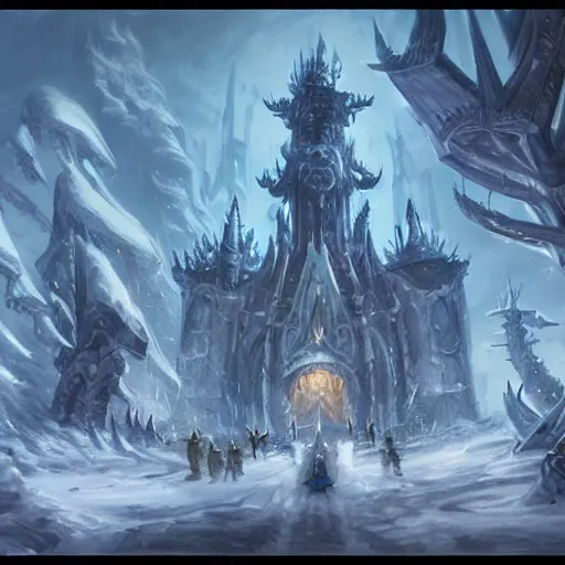 Image similar to icecrown citadel