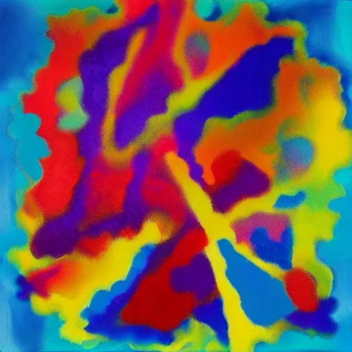 Image similar to Dementia, abstract art