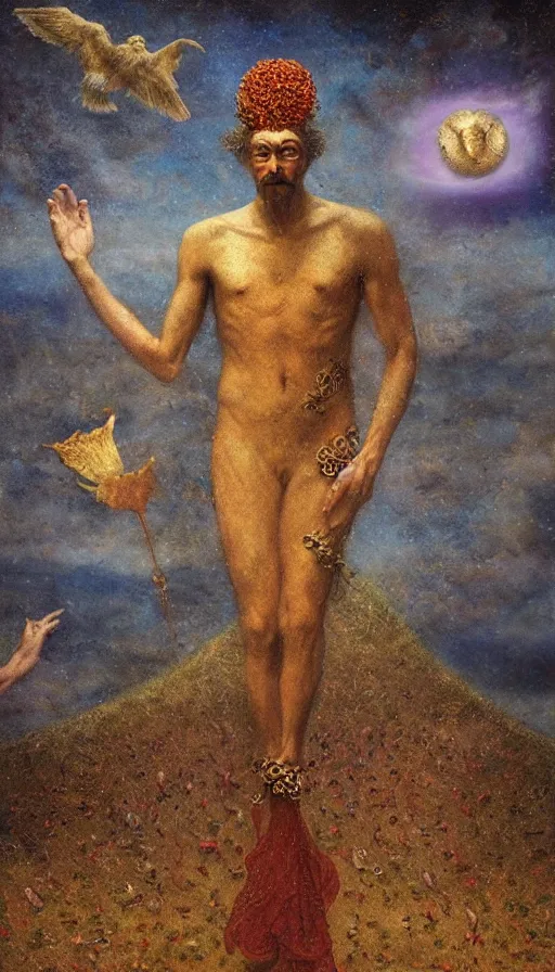Image similar to the fool, tarot, by agostino arrivabene
