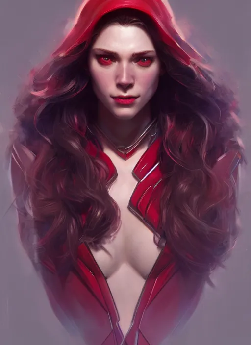 Prompt: male scarlet witch, naturel, hyper detailed, digital art, trending in artstation, cinematic lighting, studio quality, smooth render, unreal engine 5 rendered, octane rendered, art style by klimt and nixeu and ian sprigger and wlop and krenz cushart.