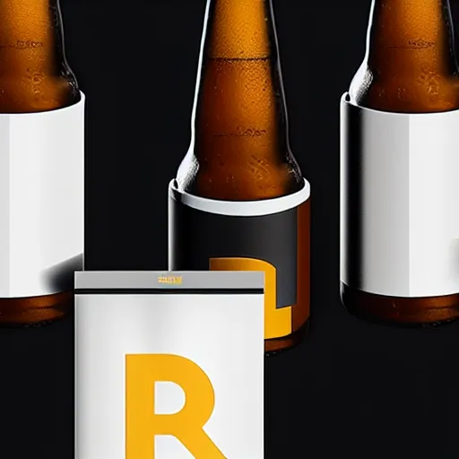 Prompt: jonathan ive dieter rams beer 🍺 🍻 packaging