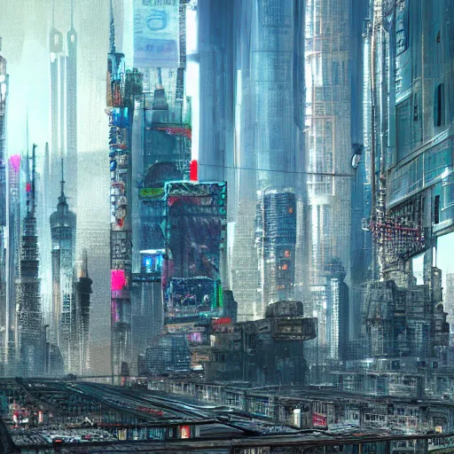 Prompt: cyberpunk Moscow, photorealism, high detail