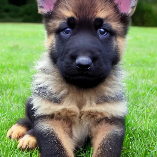 Prompt: German Shepherd puppy