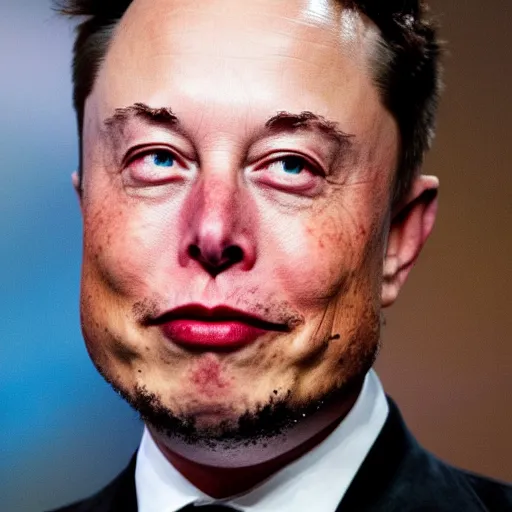 Image similar to Elon musk on the Mars Dollar bill