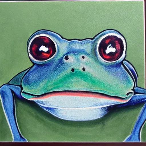 Image similar to portrait frog dog