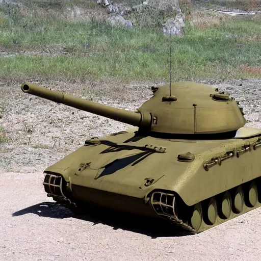 Image similar to a tank with a scorpion tail