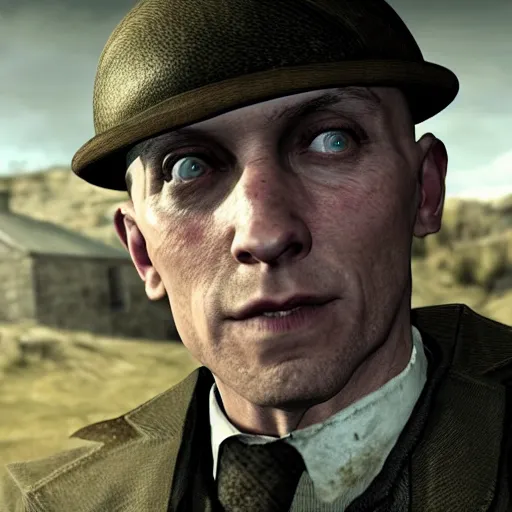 Image similar to Tommy from Peaky Blinders in Skyrim