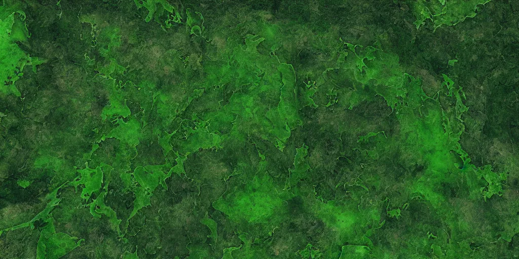 Prompt: green earth map, 8 k, high quality, rtx, photorealistic