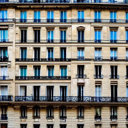 Prompt: a building in paris