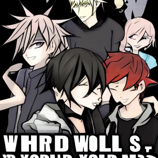 Prompt: the world ends with you