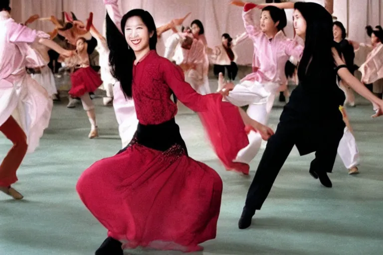 Image similar to Liu Yifei dancing