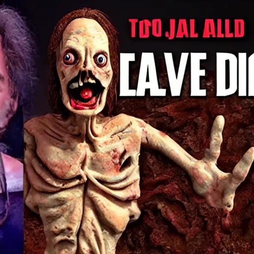 Prompt: the movie dead alive by peter jackson but it's claymation vfx film