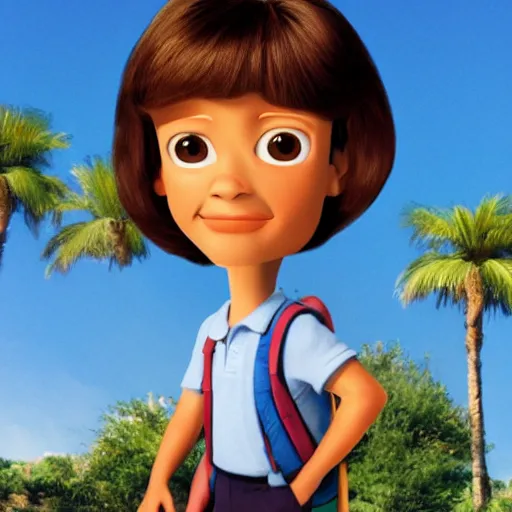 Image similar to Steve Buscemi as Dora, set photography