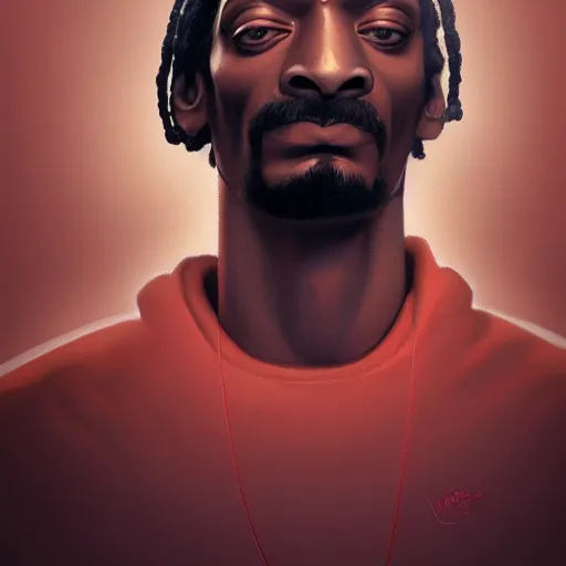 Image similar to a colossal god snoop dog is smoking the clouds, highly detailed, digital painting, artstation, octane render, concept art, matte, sharp focus, illustration, impressionist painting