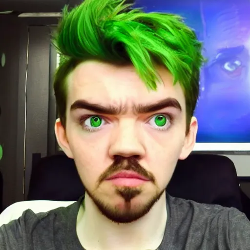 Prompt: Jacksepticeye from YouTube