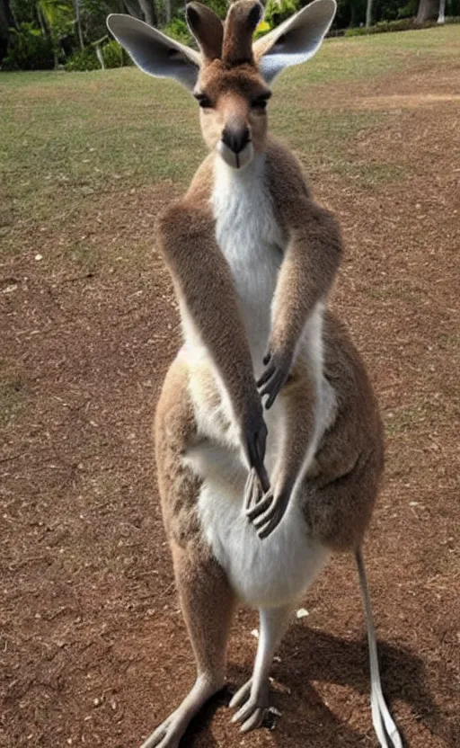 Prompt: kangaroo tinder profile