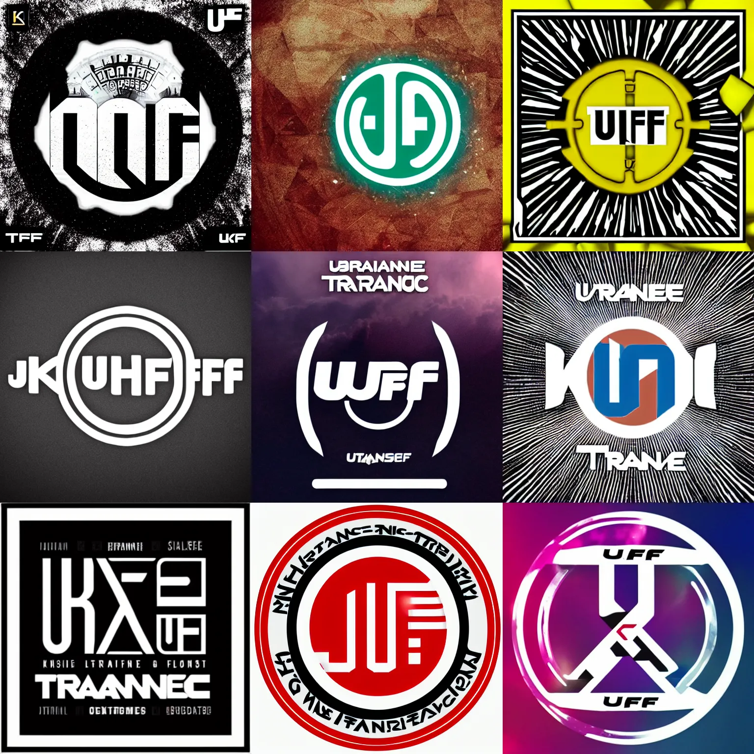 Prompt: ukf trance logo