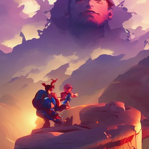 Image similar to hero world super nintendo, behance hd by jesper ejsing, by rhads, makoto shinkai and lois van baarle, ilya kuvshinov, rossdraws global illumination