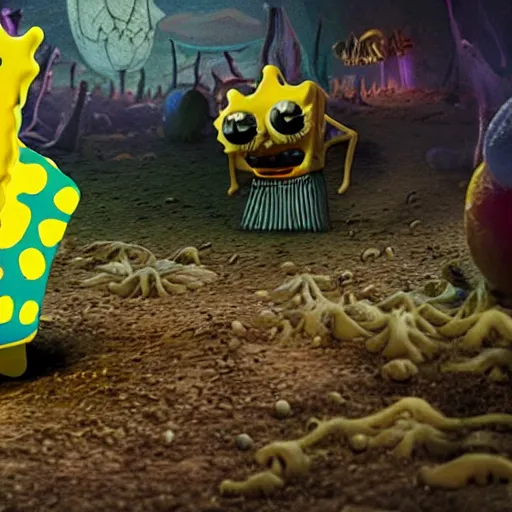 Image similar to nightmare SpongeBob hd