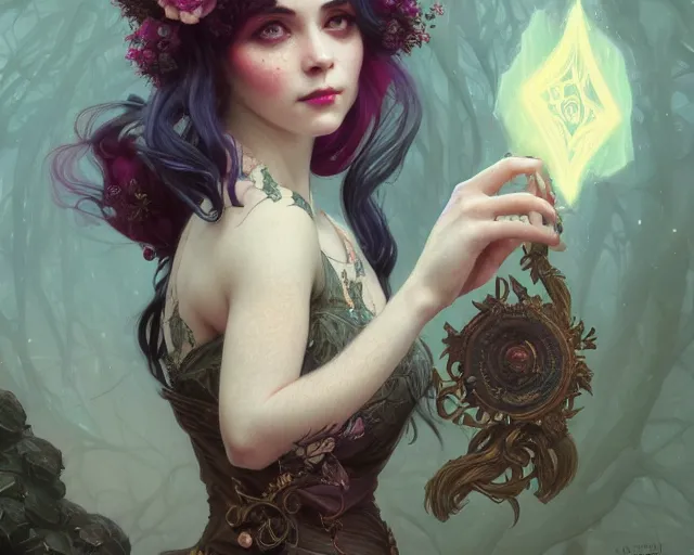 Image similar to photography of mab graves, deep focus, d & d, fantasy, intricate, elegant, highly detailed, digital painting, artstation, concept art, matte, sharp focus, illustration, hearthstone, art by artgerm and greg rutkowski and alphonse mucha