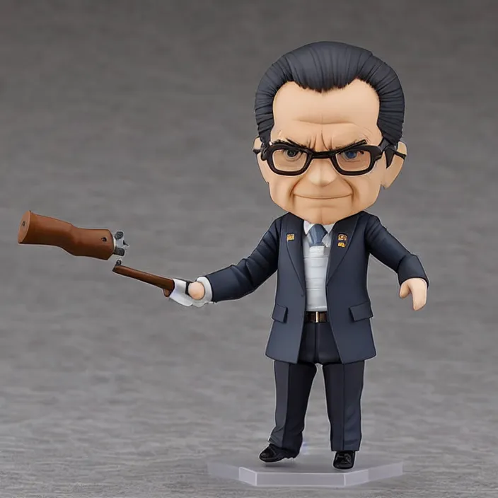 Image similar to Richard Nixon, An anime Nendoroid of Richard Nixon, figurine, detailed product photo