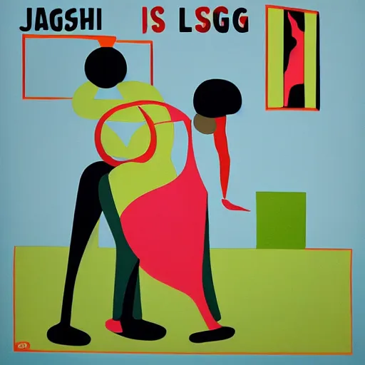 Image similar to Josh Agle, shag. painting