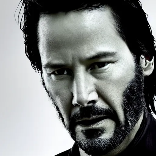 Image similar to Keanu Reeves as wolverine 4K quality