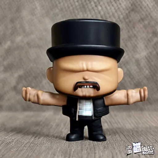 Prompt: Techno Viking Chibi Funko Pop