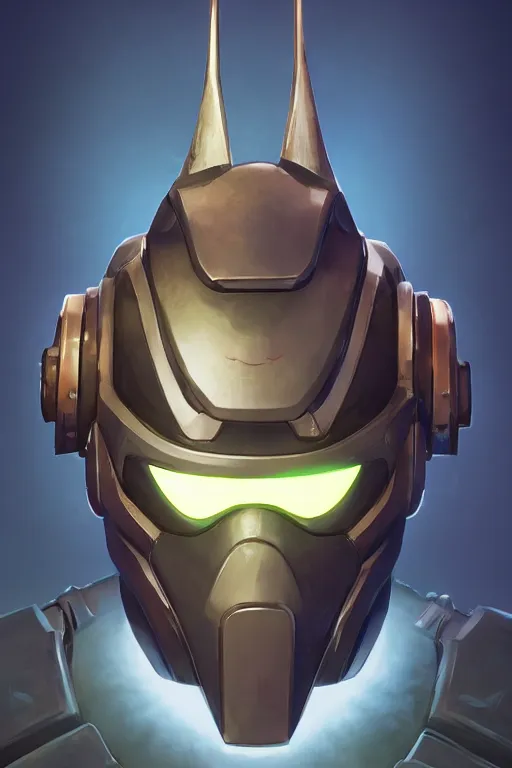 Image similar to epic mask helmet robot ninja portrait stylized as fornite style game design fanart by concept artist gervasio canda, behance hd by jesper ejsing, by rhads, makoto shinkai and lois van baarle, ilya kuvshinov, rossdraws global illumination radiating a glowing aura global illumination ray tracing hdr render in unreal engine 5