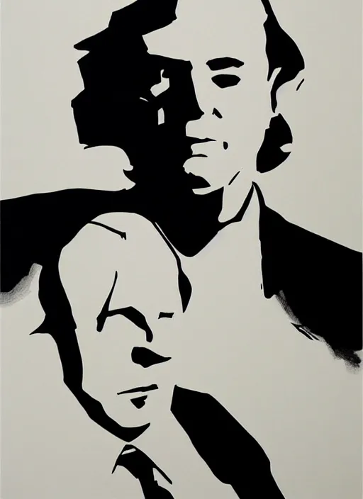 Image similar to Twin Peaks artwork by David Downton