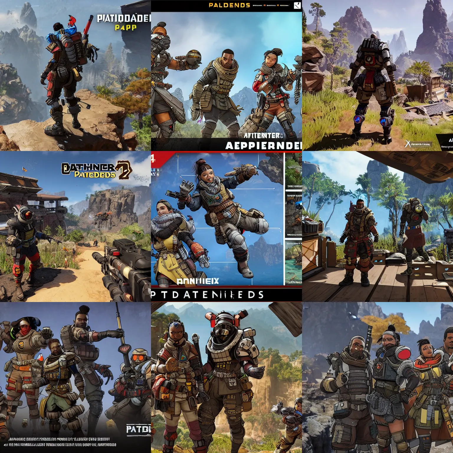 Prompt: pathfinder apex legends, 1 4 4 0 p