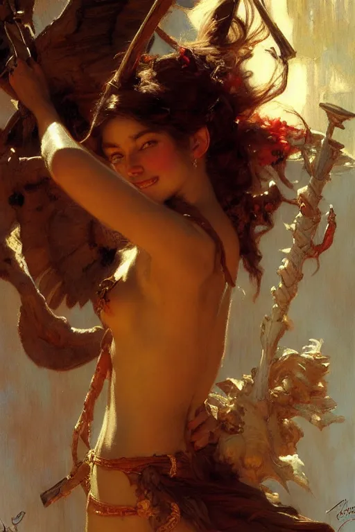 Image similar to maiden, highly detailed painting by gaston bussiere, craig mullins, j. c. leyendecker 8 k