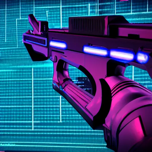 New games: Hypergun is a stylish shooter where you build your own  synthwave-inspired guns