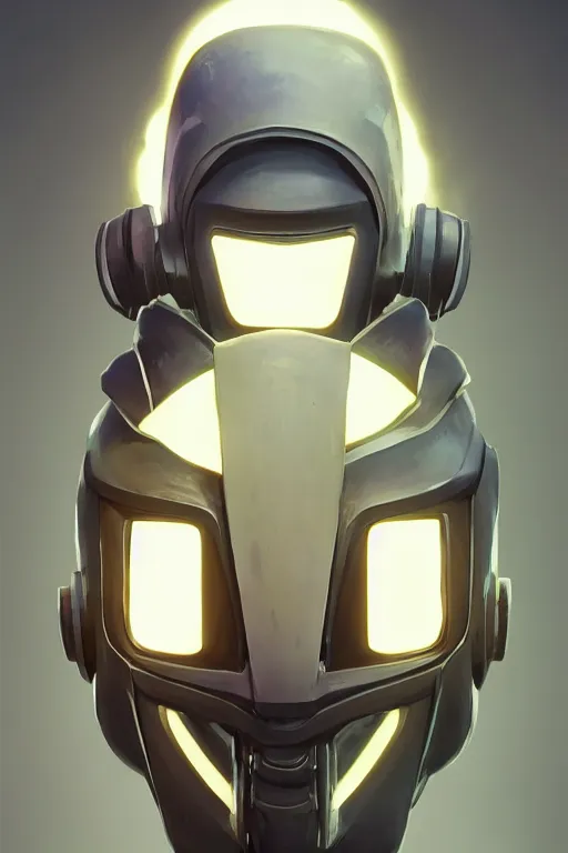 Image similar to epic mask helmet robot ninja portrait stylized as fornite style game design fanart by concept artist gervasio canda, behance hd by jesper ejsing, by rhads, makoto shinkai and lois van baarle, ilya kuvshinov, rossdraws global illumination radiating a glowing aura global illumination ray tracing hdr render in unreal engine 5