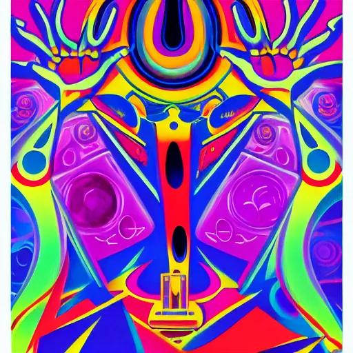 Image similar to psychedelic 6 0 s album art by peter max and heinz edelman, insignificant object, 8 k, artstation