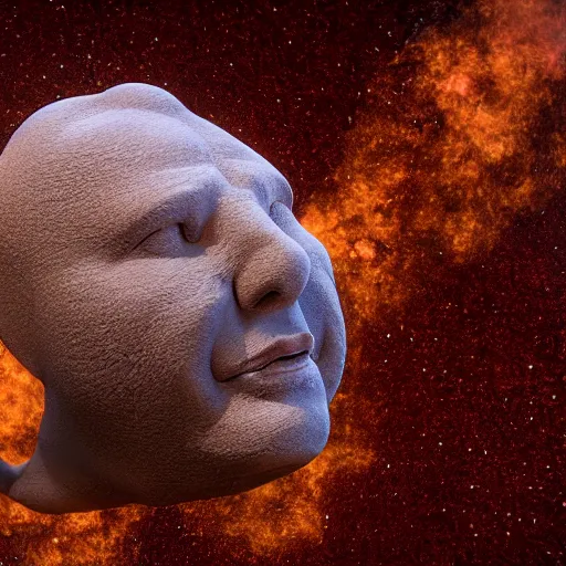 Prompt: cgi clay sculpture, the heat death of the cosmos, cinematic, detailed