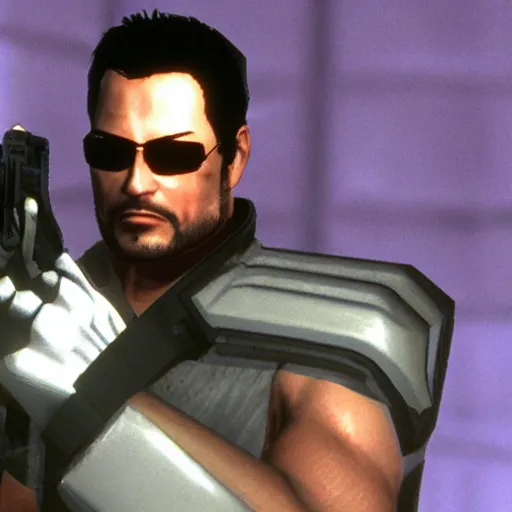 Prompt: jc denton from deus ex