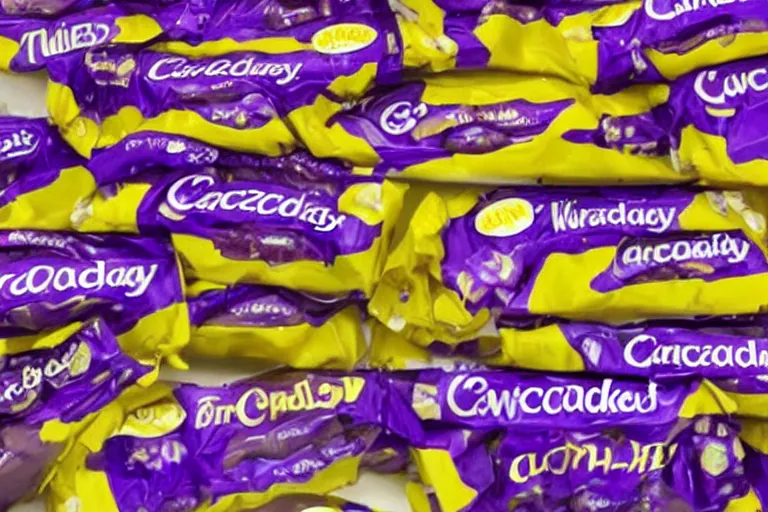 Prompt: Wouldn't it be nice if the world was Cadbury?