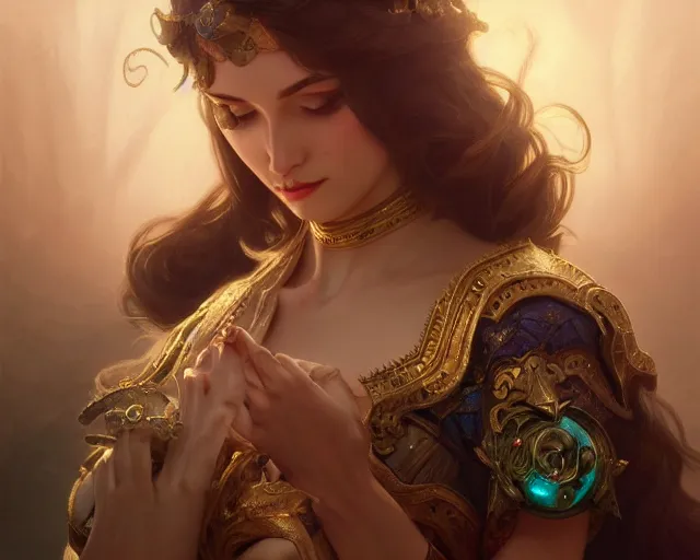 Image similar to photography of adolf hira © my - hirschl, deep focus, d & d, fantasy, intricate, elegant, highly detailed, digital painting, artstation, concept art, matte, sharp focus, illustration, hearthstone, art by artgerm and greg rutkowski and alphonse mucha