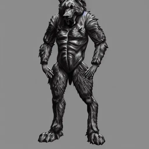 Image similar to full body of humanoid german shepherd beast - man, wearing suit, highly detailed portrait, digital painting, artstation, concept art, smooth, sharp foccus ilustration, artstation